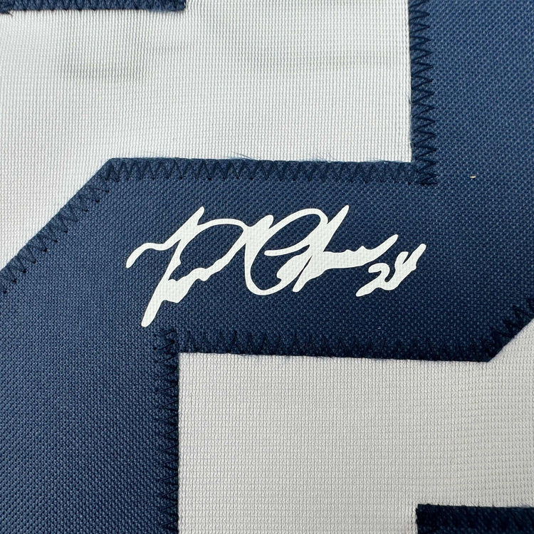 Facsimile Autographed Miguel Cabrera Detroit White Reprint Laser Auto Baseball Jersey Size Men's XL