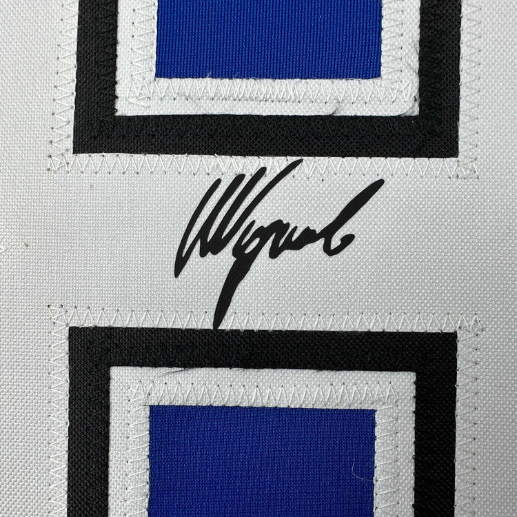 Facsimile Autographed Nikita Kucherov Tampa Bay Blue Reprint Laser Auto Hockey Jersey Size Men's XL