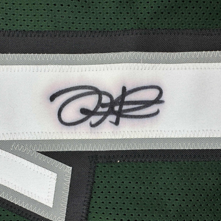 Autographed/Signed Jalen Hurts IMPERFECT #1 Philadelphia Green Football Jersey PSA/DNA COA