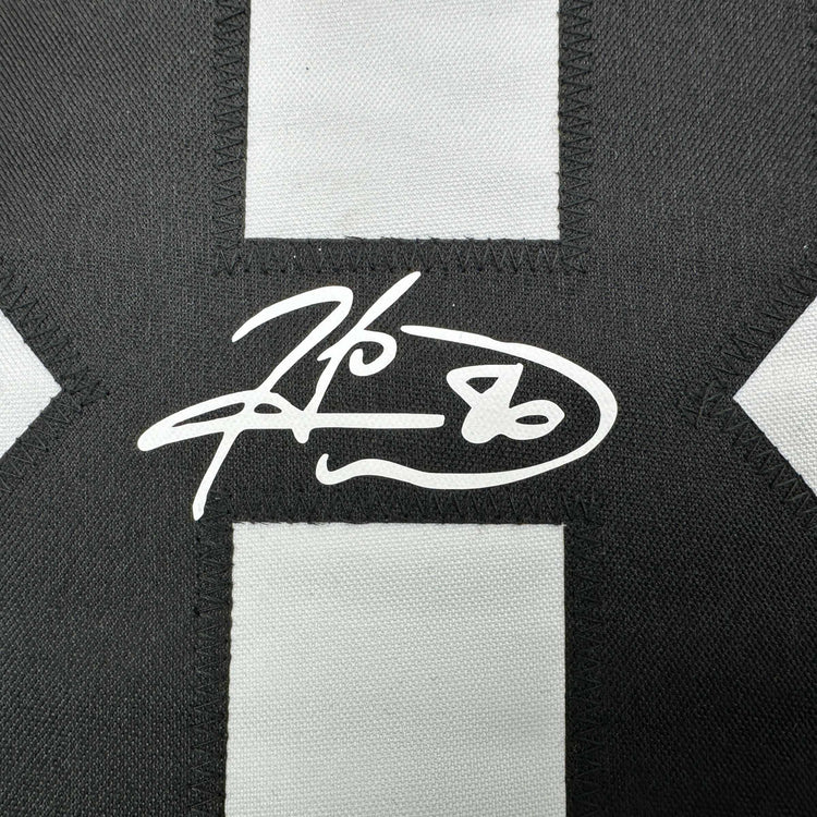 Framed Facsimile Autographed Hines Ward 35x39 Pittsburgh Bumble Bee Reprint Laser Auto Football Jersey
