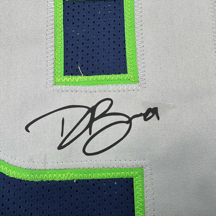 Facsimile Autographed Doug Baldwin Seattle Blue Reprint Laser Auto Football Jersey Size Men's XL