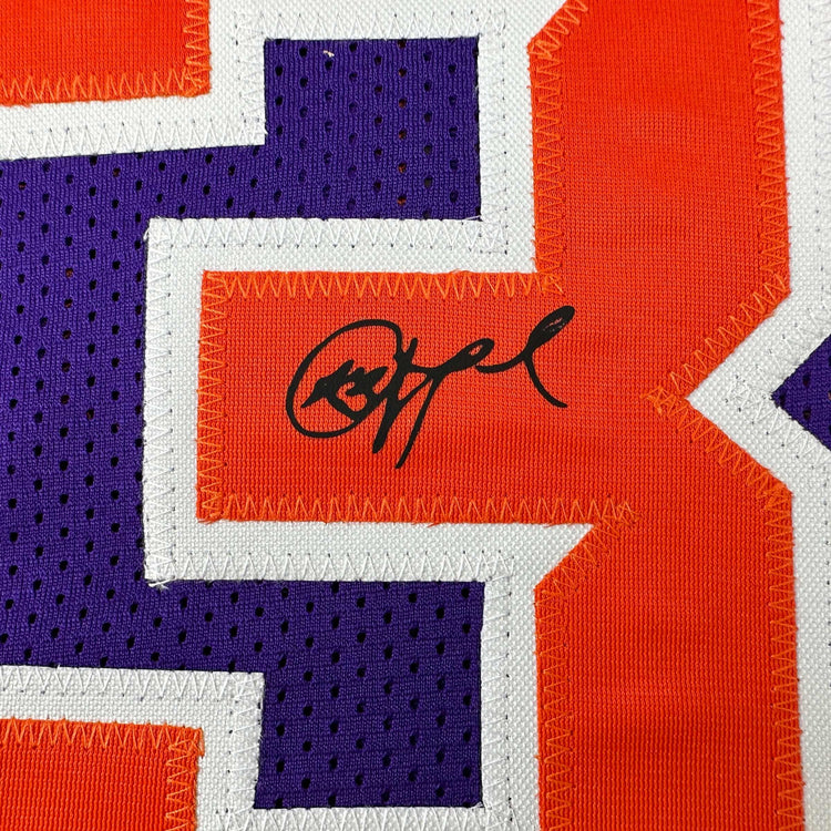 Facsimile Autographed Chris Paul Phoenix Purple Reprint Laser Auto Basketball Jersey Size Men's XL