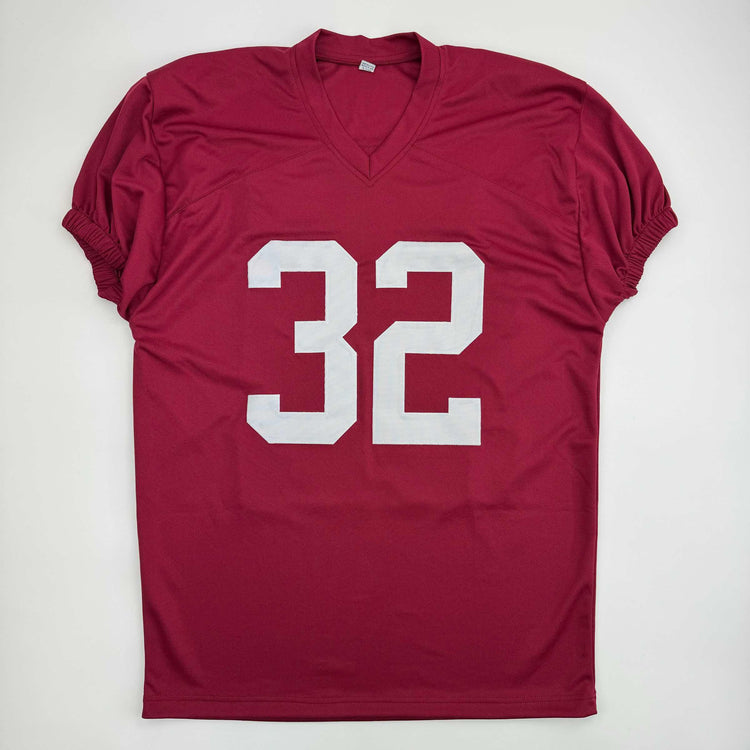 Autographed/Signed C.J. CJ Mosley Alabama Red College Football Jersey Beckett BAS COA