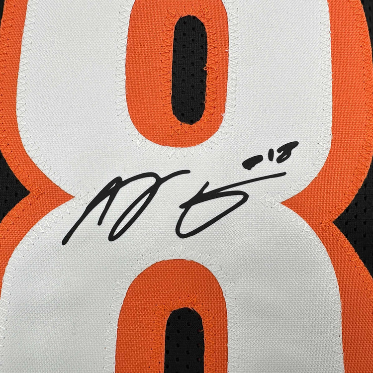 Facsimile Autographed A.J. AJ Green Cincinnati Black Reprint Laser Auto Football Jersey Size Men's XL