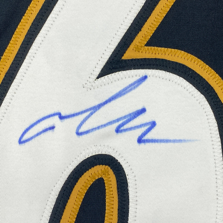 Autographed/Signed Mario Lemieux Pittsburgh Black Hockey Jersey PSA/DNA COA
