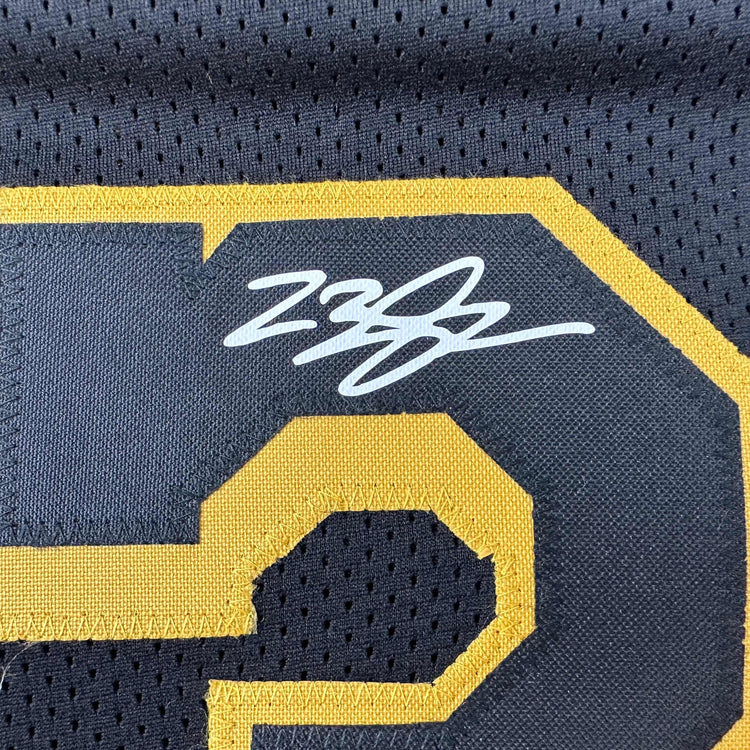 Facsimile Autographed LeBron James #23 Los Angeles LA Black Mamba Reprint Laser Auto Basketball Jersey Size Men's XL