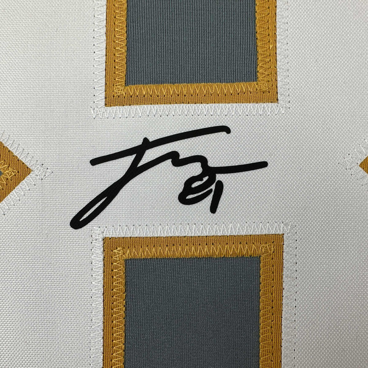 Facsimile Autographed Jonathan Marchessault Vegas Grey Reprint Laser Auto Hockey Jersey Size Men's XL