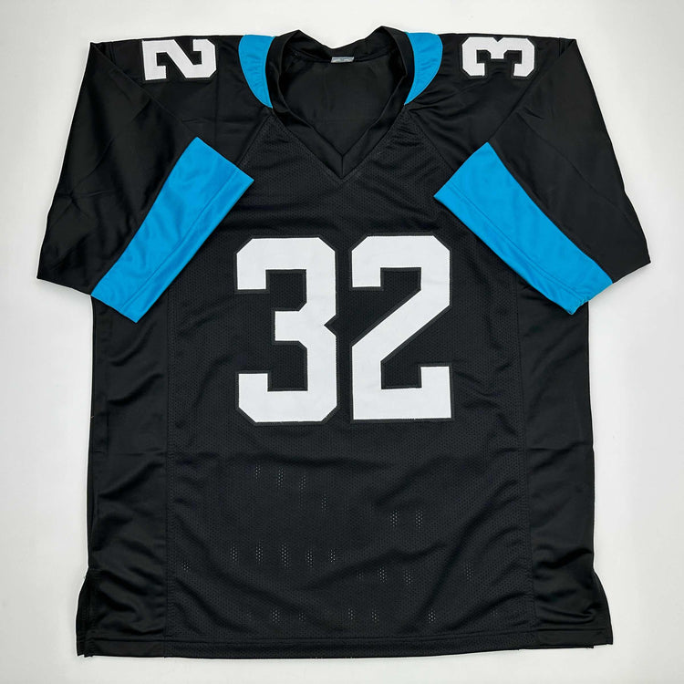 Autographed/Signed Tyson Campbell Jacksonville Black Football Jersey JSA COA
