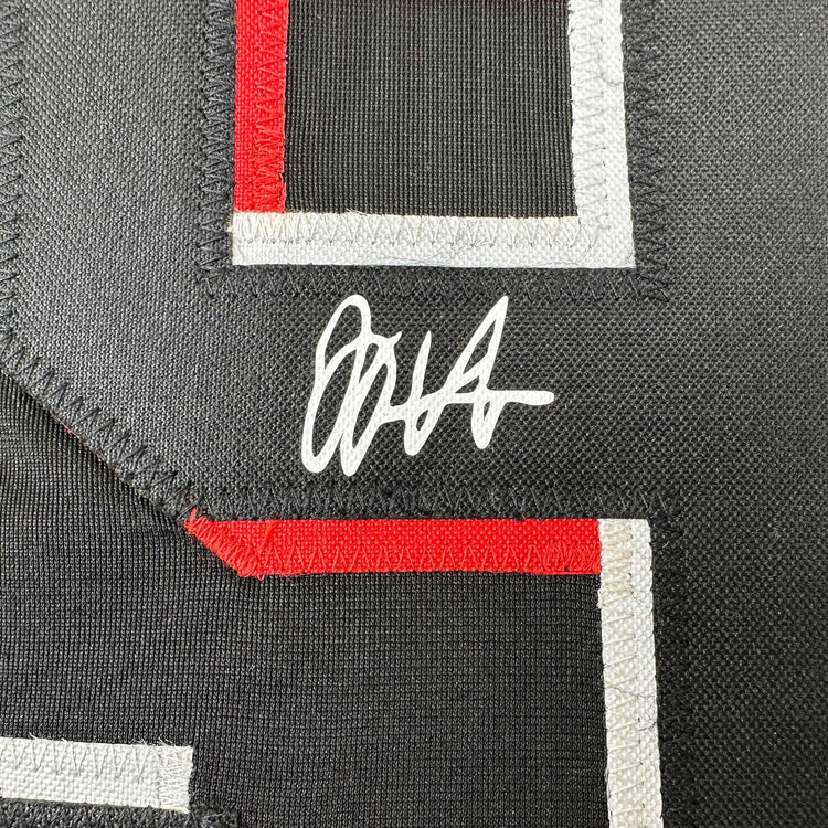 Facsimile Autographed Joey Votto Cincinnati Black City Connect Reprint Laser Auto Baseball Jersey Size Men's XL
