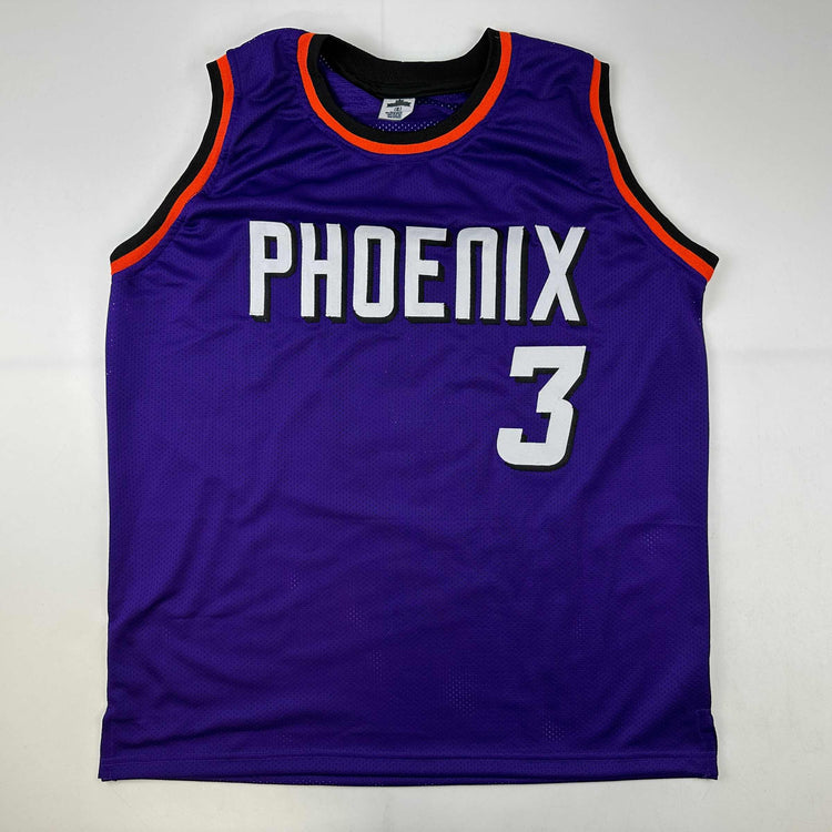 Facsimile Autographed Bradley Beal Phoenix Purple Reprint Laser Auto Basketball Jersey Size Men's XL