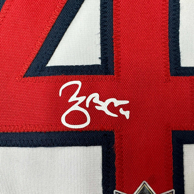 Facsimile Autographed Yadier Molina St. Louis White Reprint Laser Auto Baseball Jersey Size Men's XL