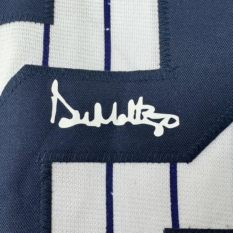 Facsimile Autographed Don Mattingly New York Pinstripe Reprint Laser Auto Baseball Jersey Size Men's XL