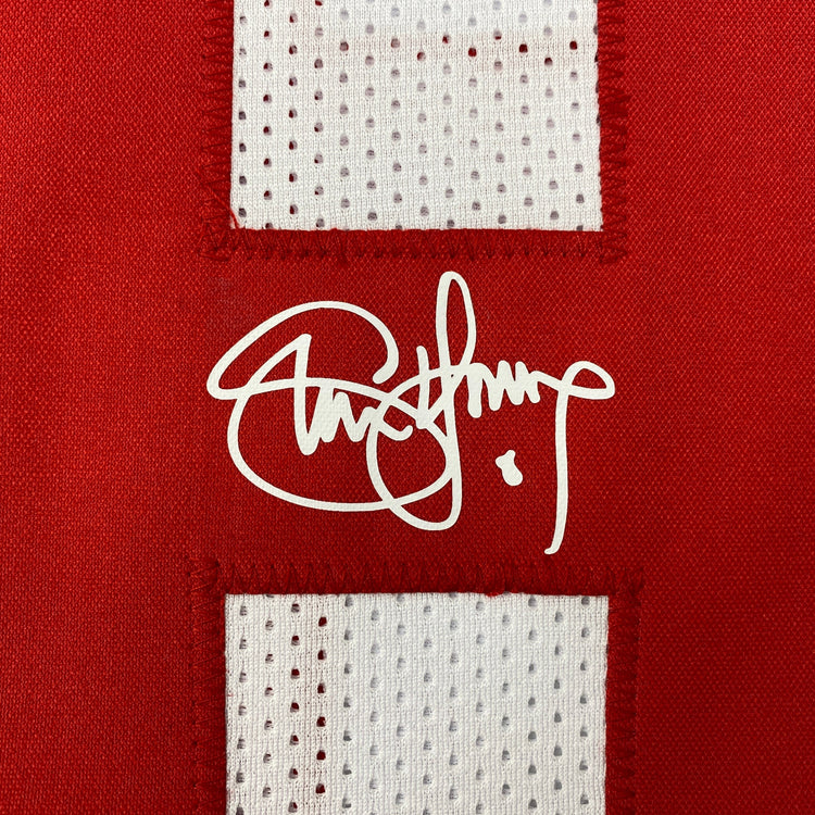 Facsimile Autographed Steve Young San Francisco White Reprint Laser Auto Football Jersey Size Men's XL