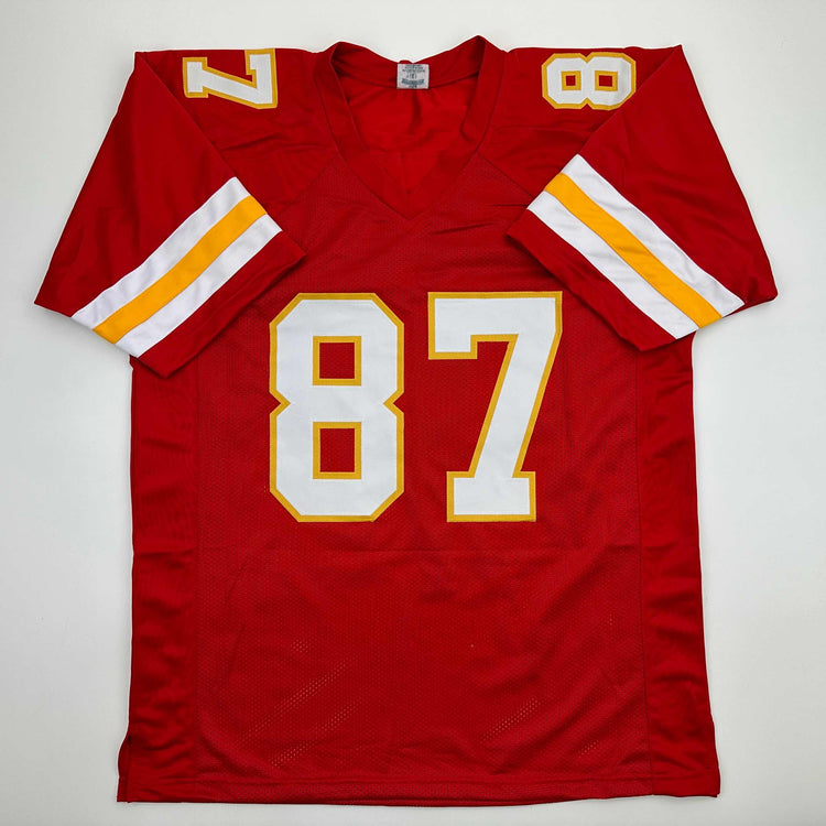 Facsimile Autographed Swift #87 Kansas City Red Reprint Laser Auto Football Jersey Size Men's XL