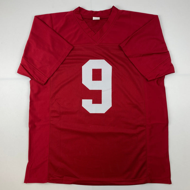 Facsimile Autographed Amari Cooper Alabama Red Reprint Laser Auto College Football Jersey Size Men's XL