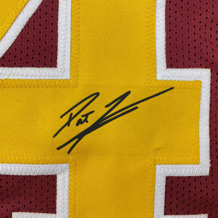 Facsimile Autographed Pat Tillman Arizona State Red Reprint Laser Auto College Football Jersey Size Men's XL
