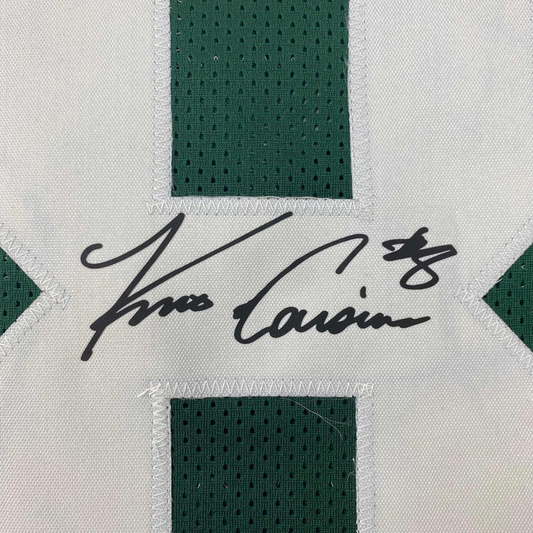 Facsimile Autographed Kirk Cousins Michigan State Green Reprint Laser Auto College Football Jersey Size Men's XL