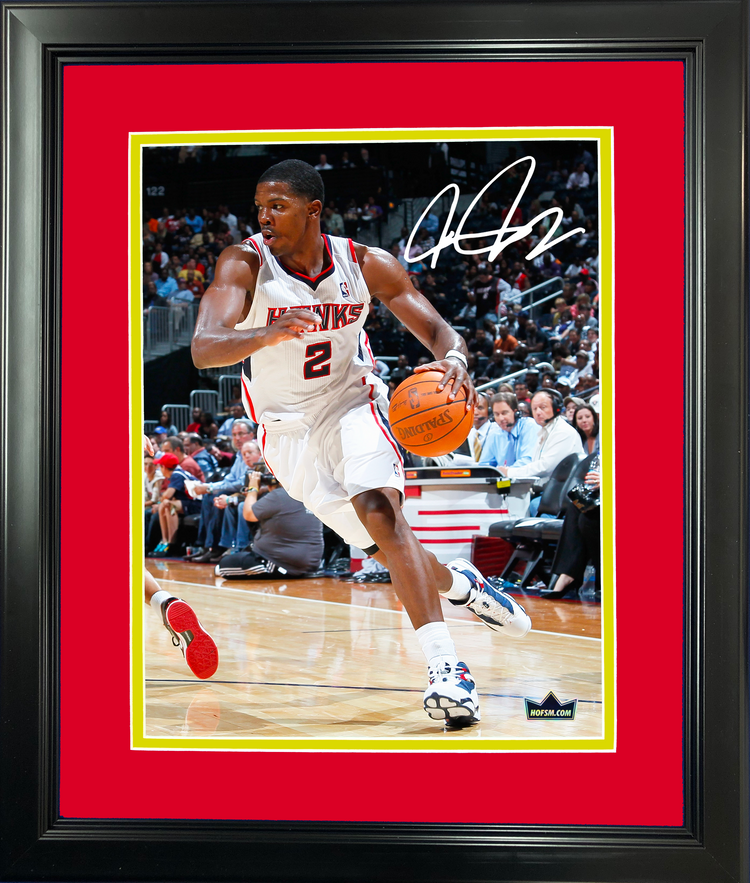Framed Joe Johnson Facsimile Laser Engraved Signature Auto 11"x14" Basketball Photo HOFSM Holo