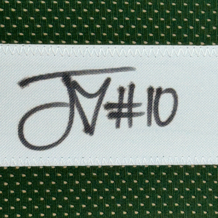 Framed Autographed/Signed Jordan Love 35x39 Green Bay Green Football Jersey Beckett BAS COA