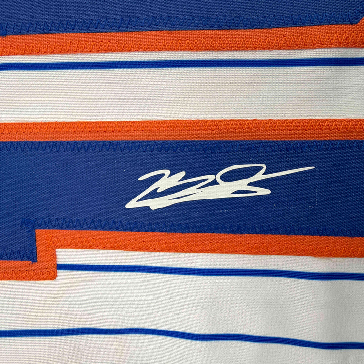 Facsimile Autographed Marcus Semien New York Pinstripe Reprint Laser Auto Baseball Jersey Size Men's XL