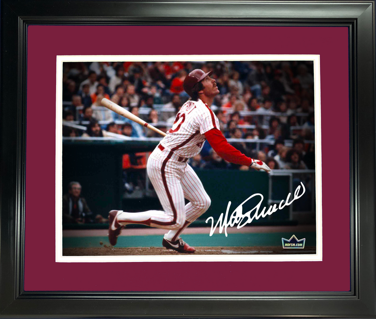 Framed Mike Schmidt Philadelphia Phillies Facsimile Laser Engraved Signature Auto 11"x14" Baseball Photo HOFSM Holo