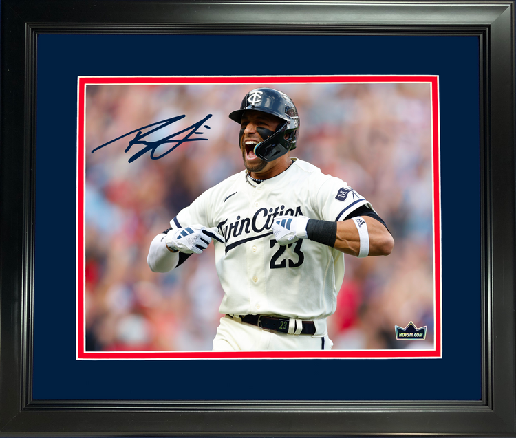 Framed Royce Lewis Minnesota Twins Facsimile Laser Engraved Signature Auto 11"x14"Baseball Photo HOFSM Holo