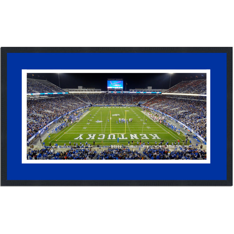 Framed Kroger Field Kentucky Wildcats 16x24 NCAA Football Photo Professionally Matted