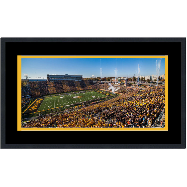 Framed Faurot Field at Memorial Stadium Missouri Tigers 16x24 NCAA Football Photo Professionally Matted