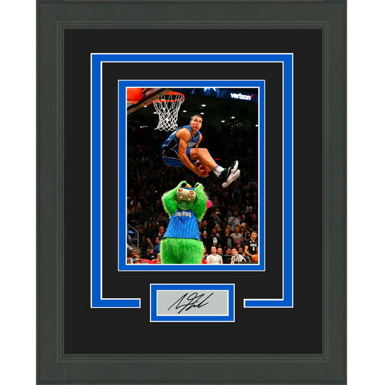 Framed Aaron Gordon Facsimile Laser Engraved Signature Auto Orlando Magic 11x14 Basketball Photo
