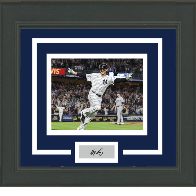 Framed Anthony Rizzo Facsimile Laser Engraved Signature Auto New York Yankees 11x14 Baseball Photo