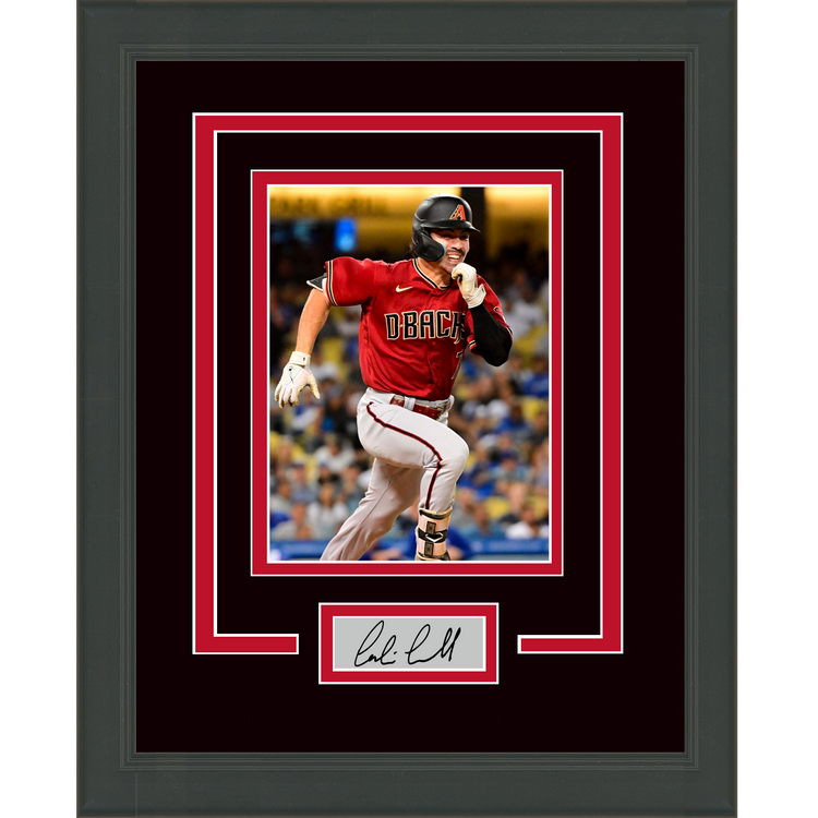Framed Corbin Carroll Facsimile Laser Engraved Signature Auto Arizona Diamondbacks 11x14 Baseball Photo