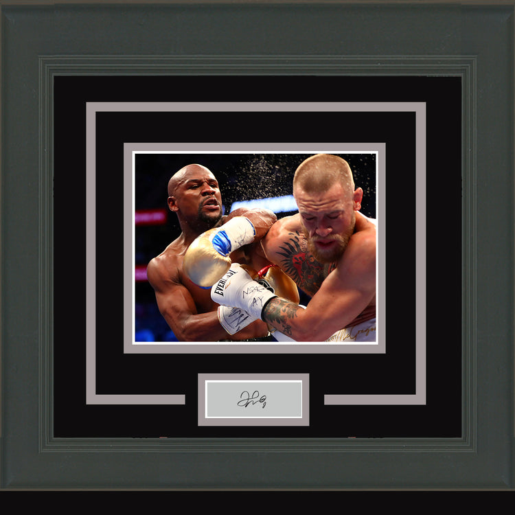 Framed Floyd Mayweather Jr. Facsimile Laser Engraved Signature Auto 11x14 Boxing Photo