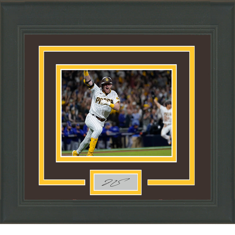 Framed Jake Cronenworth Facsimile Laser Engraved Signature Auto San Diego Padres 11x14 Baseball Photo