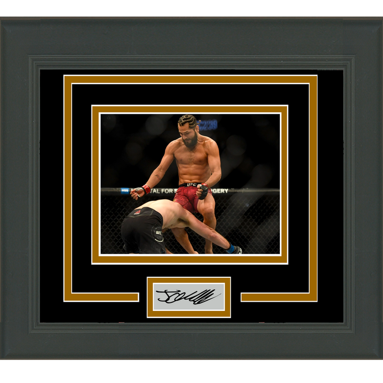 Framed Jorge Masvidal Facsimile Laser Engraved Signature Auto UFC 11x14 Photo