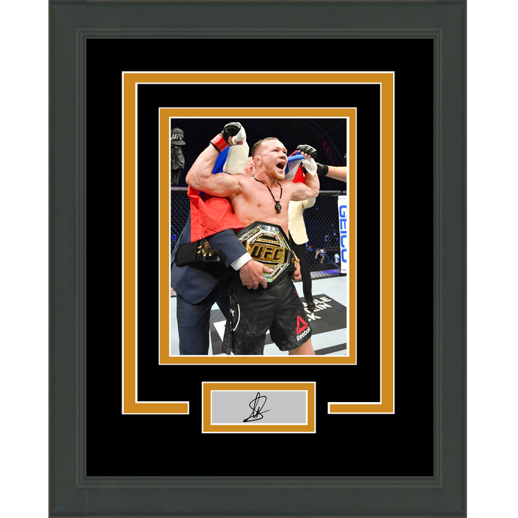 Framed Petr Yan Facsimile Laser Engraved Signature Auto UFC MMA 11x14 Photo