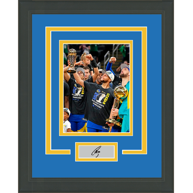Framed Stephen Curry Facsimile Laser Engraved Signature Auto Golden State Warriors 11x14 Basketball Photo