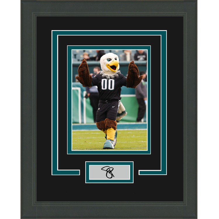 Framed Swoop Facsimile Laser Engraved Signature Auto Philadelphia Eagles 11x14 Football Photo