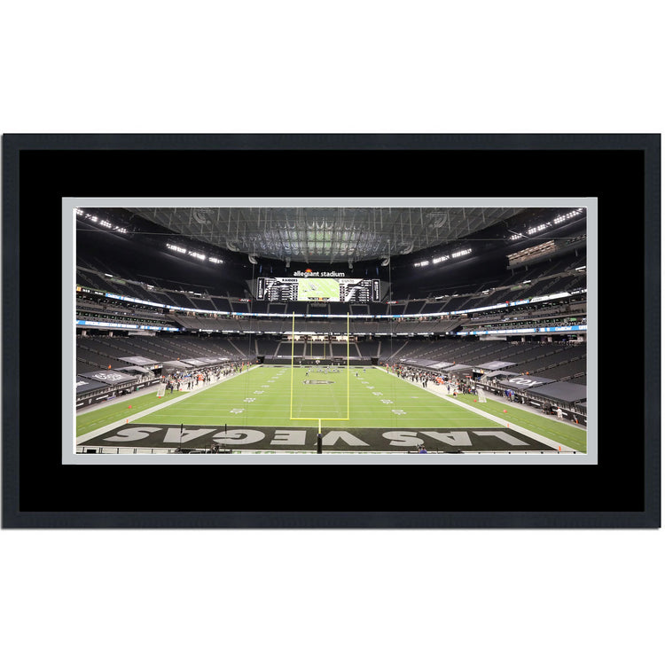 Framed Allegiant Stadium Las Vegas Raiders 16x24 Football Photo Professionally Matted