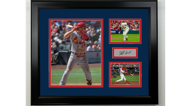 Framed Nolan Arenado St. Louis Cardinals Facsimile Laser Engraved Signature Baseball 14x11 3 Photo Collage