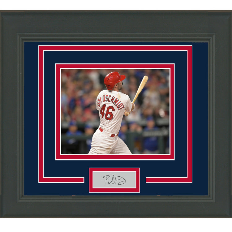 Framed Paul Goldschmidt Facsimile Laser Engraved Signature Auto St. Louis Cardinals 11x14 Baseball Photo