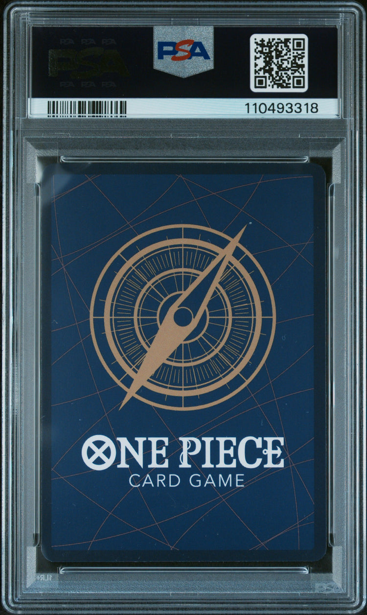 Graded 2024 One Piece OP09 EN Dracule Mihawk #048 Emperors in the New World Trading Card Game PSA 10 Gem Mint