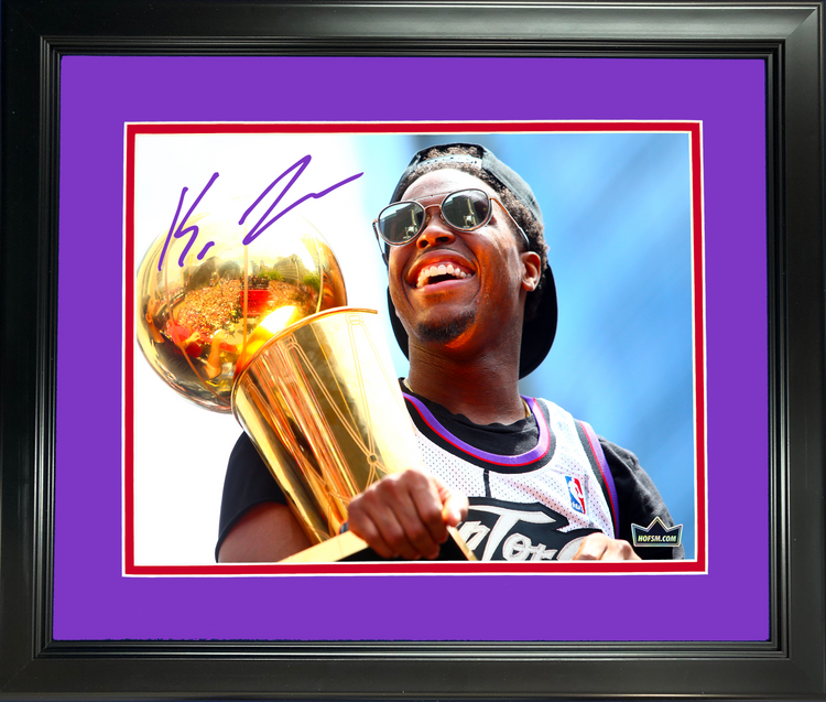 Framed Kyle Lowry Toronto Raptors Facsimile Laser Engraved Signature Auto 11"x14" Basketball Photo HOFSM Holo