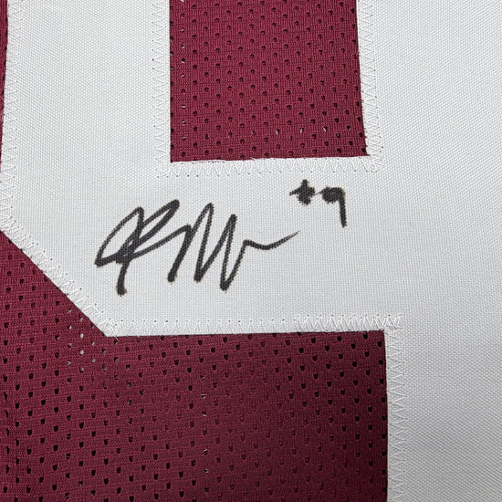 Autographed/Signed Kenneth Murray Jr. Oklahoma Maroon College Football Jersey Beckett BAS COA