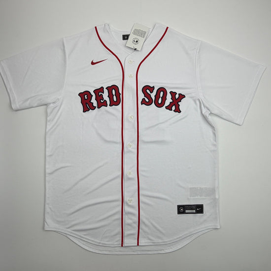 Autographed/Signed Jarren Duran Boston Red Sox White Authentic Baseball Jersey Fanatics & MLB COA