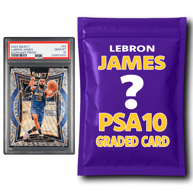 LeBron James PSA 10 Graded Basketball Card Mystery Pack
