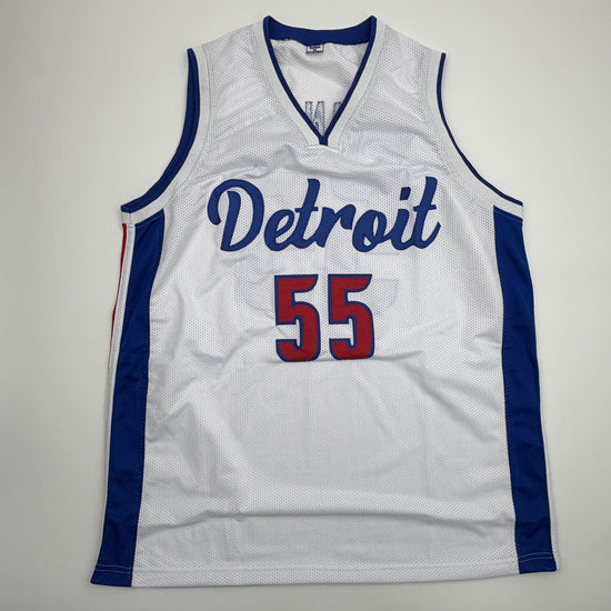 Autographed/Signed Duncan Robinson Detroit White Basketball Jersey Beckett BAS COA