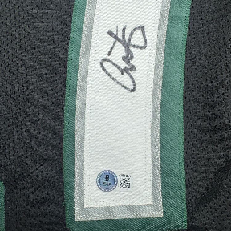 Autographed/Signed Alshon Jeffery Philadelphia Black Football Jersey Beckett BAS COA