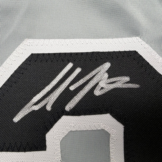 Autographed/Signed Colson Montgomery Chicago Grey Baseball Jersey Beckett BAS COA