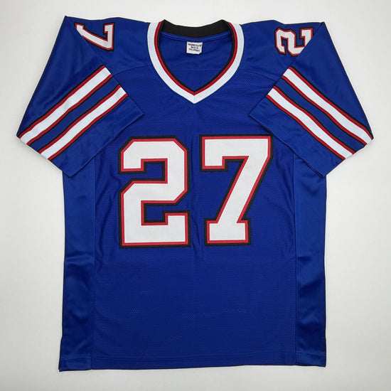 Autographed/Signed Tre'Davious White Buffalo Blue Football Jersey JSA COA