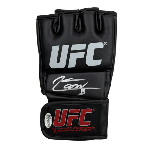 Autographed/Signed Jean Silva Fighting Nerds UFC MMA Ultimate Fighting Black Glove Beckett BAS COA